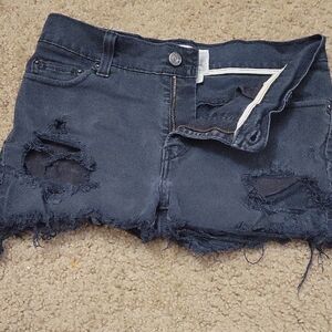 Vintage Levi's Black Cut-off Shorts